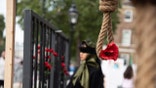 NCRI protest against Iranian regime.