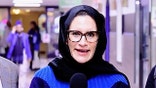 MN Lt. Gov Peggy Flanagan wearing a hijab.