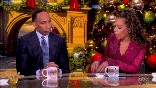 Stephen A. Smith and Sunny Hostin