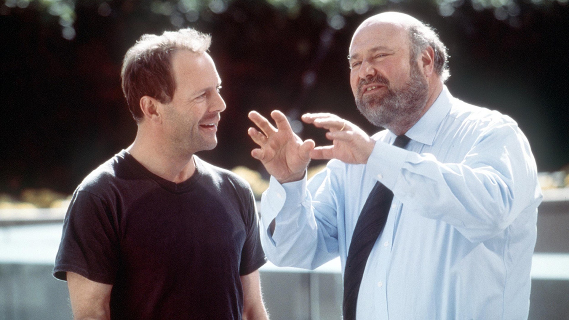 Rob Reiner directs Bruce Willis