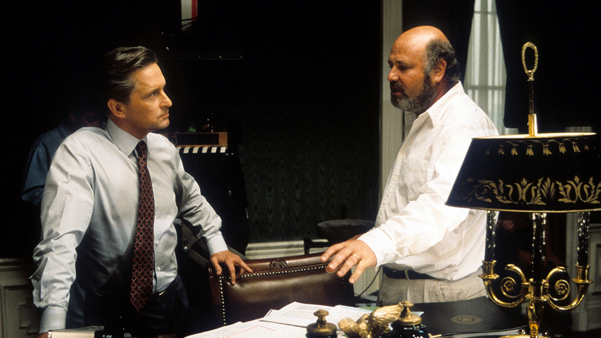 Rob Reiner directs Michael Douglas
