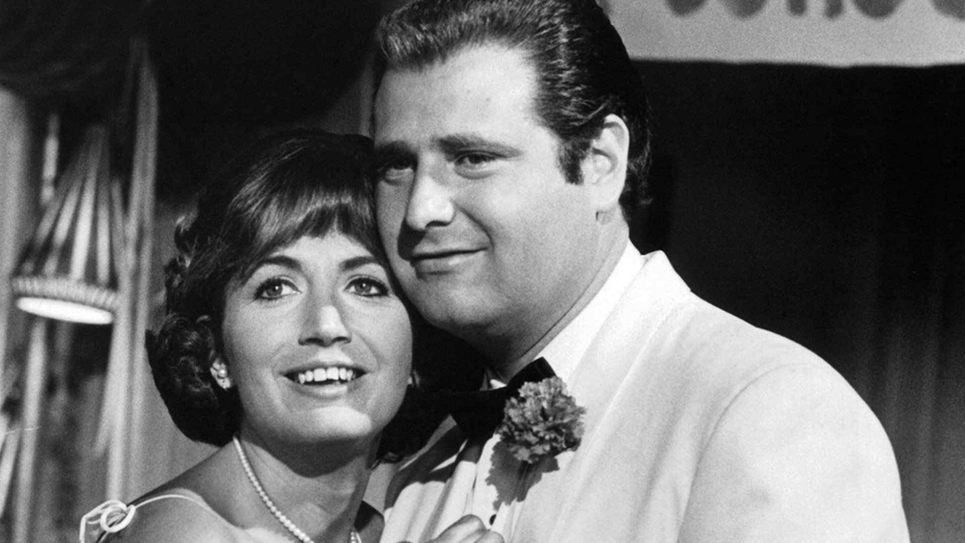 Rob Reiner and Penny Marshall in a movie