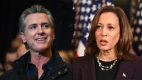 Early 2028 Democratic presidential race heats up as Kamala Harris delivers edgy speech while Gavin Newsom receives star treatment at DNC meeting.