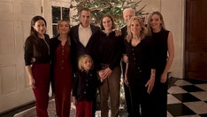 Biden nearly invisible in own Christmas family photo as Hunter takes center stage