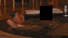 WATCH: Bill Clinton grilled on shirtless hot tub photo amid swirling questions on Epstein relationship