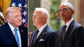 Trump mocks Biden, Obama with new plaques under 'Presidential Walk of Fame' portraits - Fox News