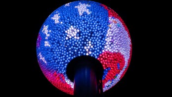 Times Square ball goes red, white and blue for America's 250th birthday