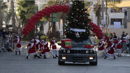 Christmas returns to Holy Land cities as Bethlehem’s Christian population dwindles, Nazareth remains strong