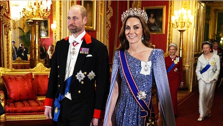 Kate Middleton wears largest tiara she's ever worn ‘reserved for Britain’s queens’ at state banquet: expert