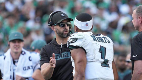 Eagles coach condemns 'ridiculous' notion of benching Jalen Hurts amid team's offensive struggles