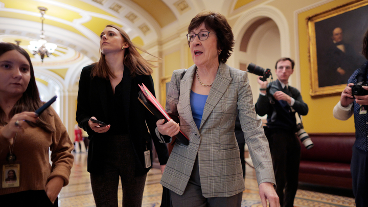 Susan Collins arremete contra las acusaciones de soborno mientras surgen nuevas denuncias en plena batalla crucial en el Senado - Fox News