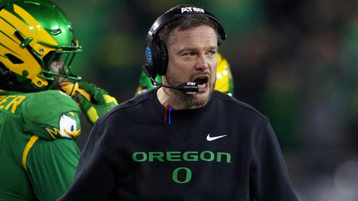 Oregon Ducks' HC Dan Lanning on rivalry game against USC, Dante Moore’s sophomore season & more