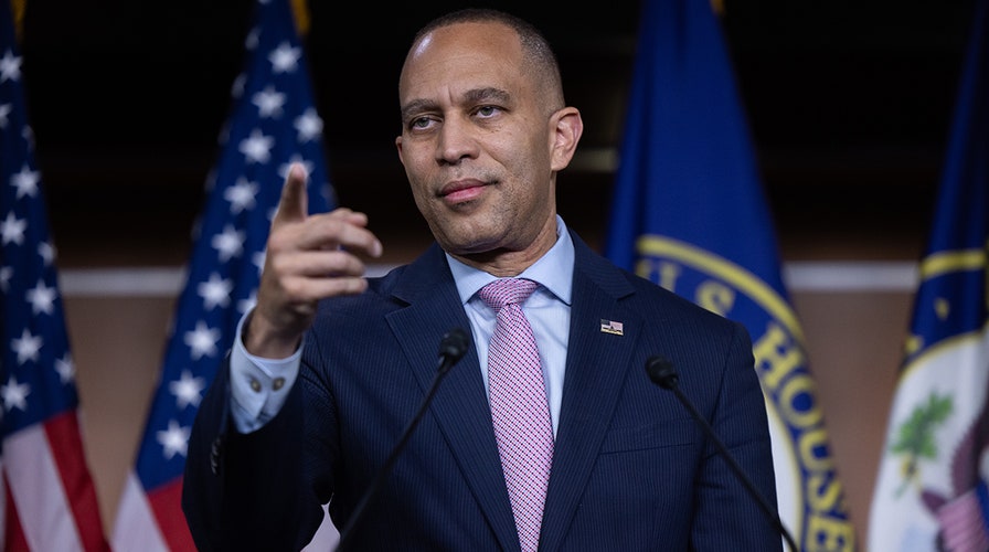 House Minority Leader Hakeem Jeffries talks about the SCORE Act