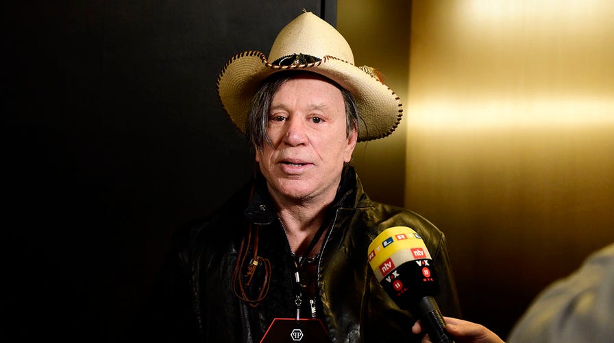 Mickey Rourke breaks down in tears recalling meeting with Russian President Vladimir Putin on 'Piers Morgan Uncensored'