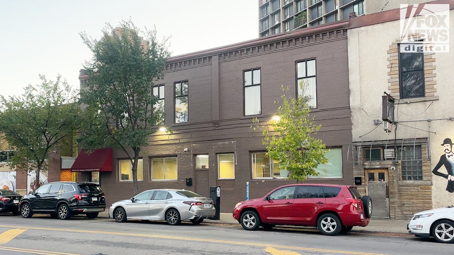 Exterior of the Dar Al-Hijrah Mosque in Minneapolis’ Cedar-Riverside neighborhood.