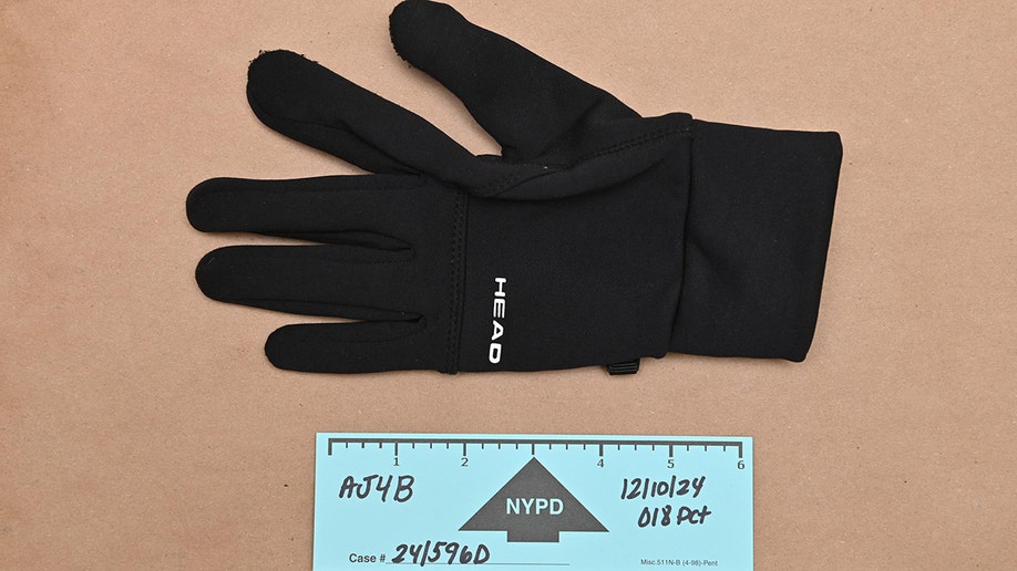 Evidence photos of Luigi Mangione's mitt  from the apprehension  for UnitedHealthcare CEO Brian Thompson murder