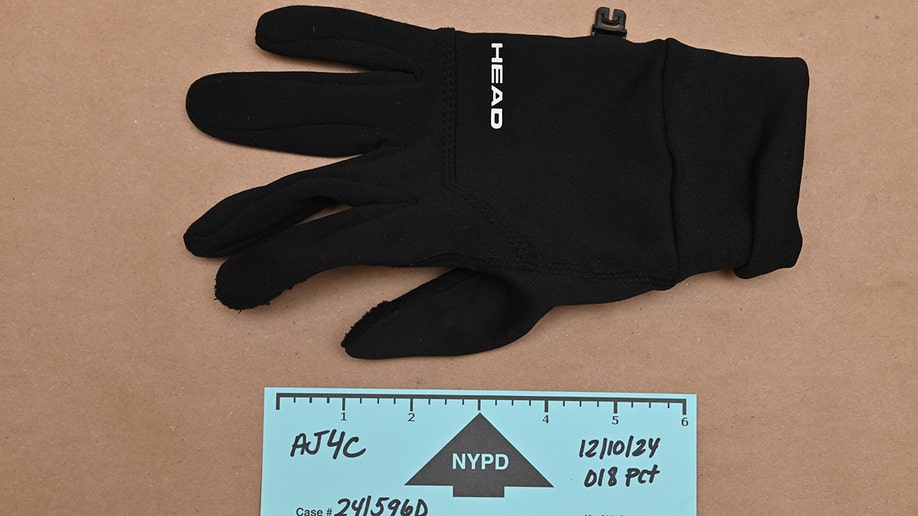 Evidence photos of Luigi Mangione's mitt  from the apprehension  for UnitedHealthcare CEO Brian Thompson murder