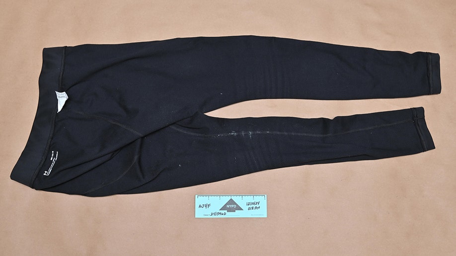 Evidence photos of Luigi Mangione's agelong  underwear from the apprehension  for UnitedHealthcare CEO Brian Thompson murder