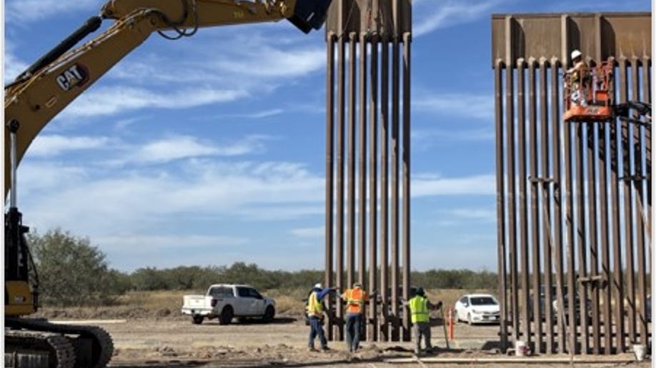Rio Grande Valley border wall construction