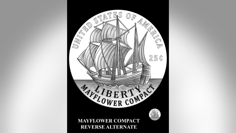 Trump-era coin remembering the Mayflower Compact 