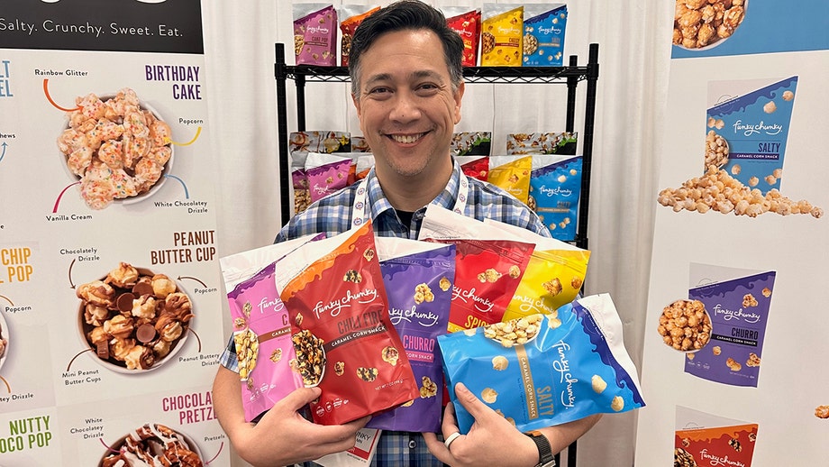 Army veteran turns chocolate popcorn into gift sensation