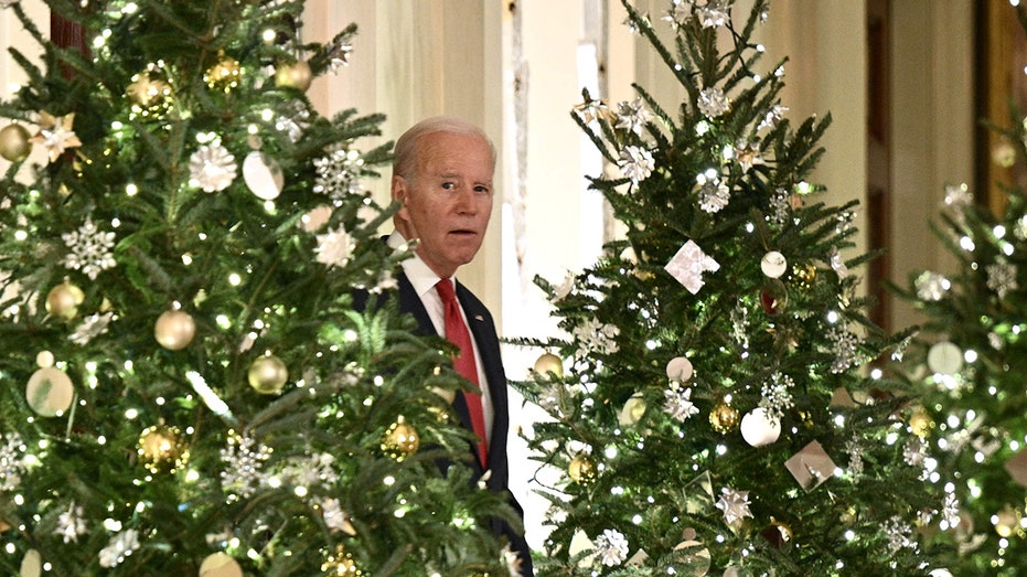 Internet InfoMedia biden christmas photo