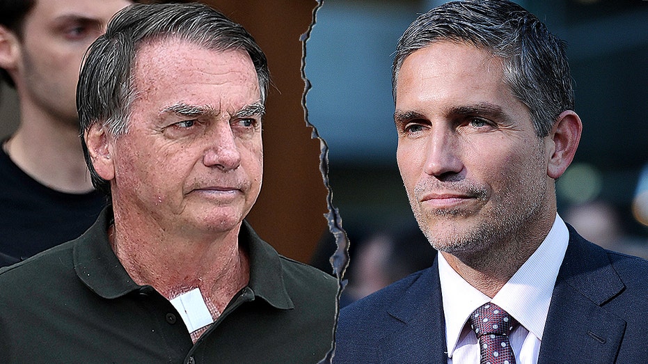 Jim Caviezel starring in Bolsonaro biopic as son of jailed former president launches 2026 campaign