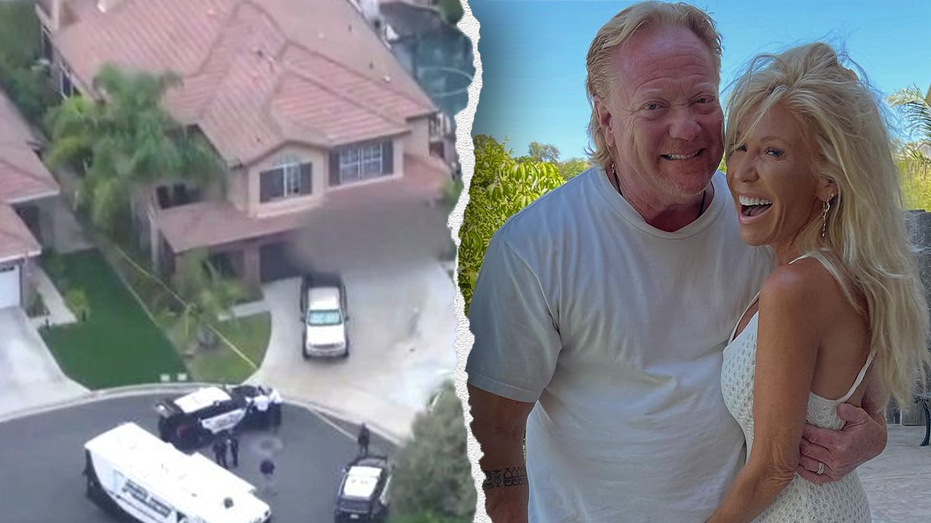 Son suspected in killing of beloved doctor and wife before torching car and taking his own life