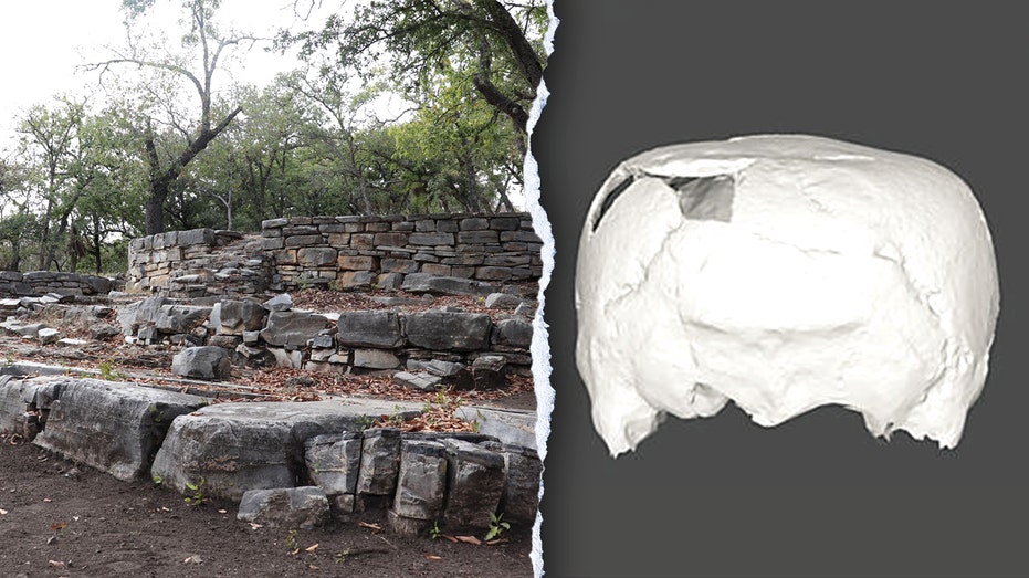 1,400-year-old skull with mysterious flat top found in ancient village, startling archaeologists
