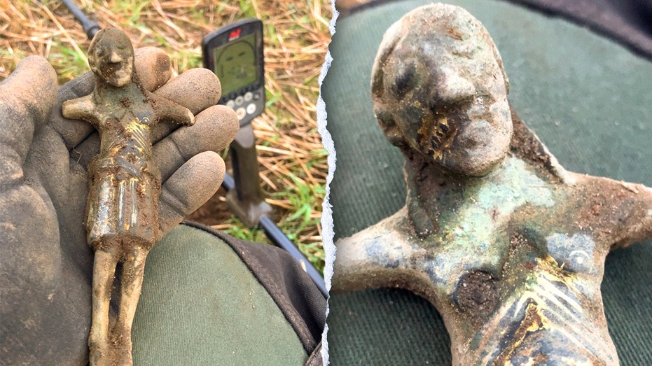 'He revealed himself to me': Treasure hunter unearths 900-year-old figure of Jesus in windswept field
