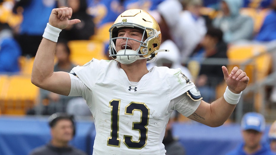 Notre Dame faces first real test as unbeaten BYU hosts the Fighting Irish in top-10 clash