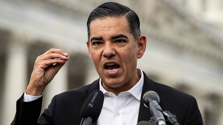 Top Dem blasts claims he cherry-picked 92 Epstein images from 95,000-file cache