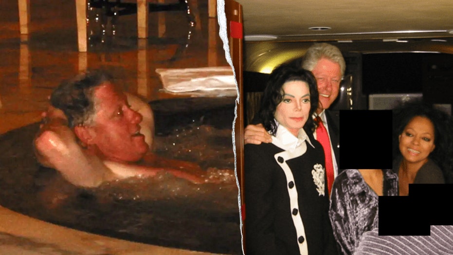 New Epstein documents include photos of Bill Clinton topless in hot tub, socializing with Michael Jackson
