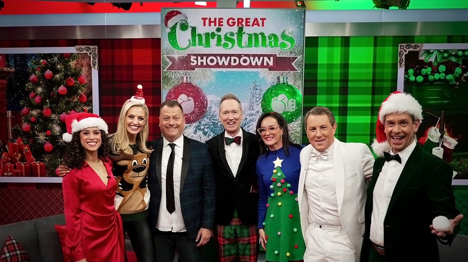 Fox News stars battle for holiday supremacy in Christmas game show competition