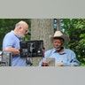 Rob Reiner directs Morgan Freeman