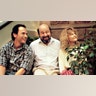 Rob Reiner with the cast of When Harry Met Sally