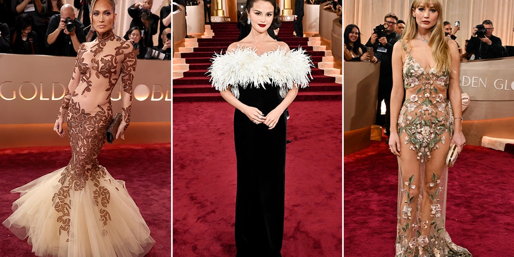 Golden Globe Awards 2026: Jennifer Lopez, Selena Gomez, and Jennifer  Lawrence dazzle on red carpet