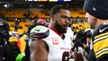 Texans star wears apparent pro-Palestine message on eye black during playoff game - Fox News