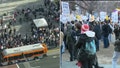 Nationwide walkout draws thousands into streets on anniversary of Trump&rsquo;s inauguration - Fox News