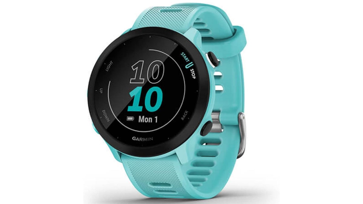 Runners can track all their workouts with the Garmin Forerunner 55.