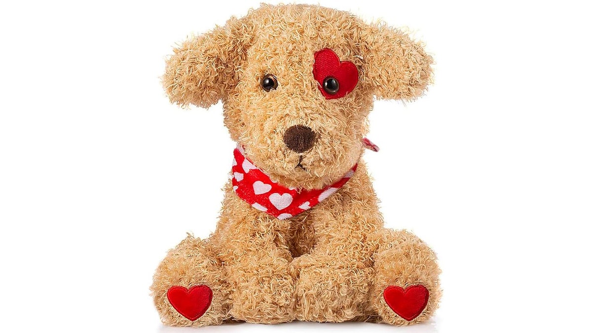 Stuffed animals are always a hit.