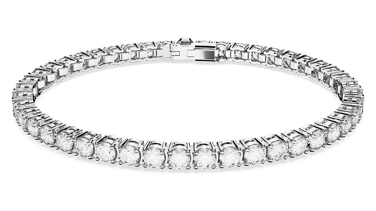 Class up any outfit with a diamond tennis bracelet.