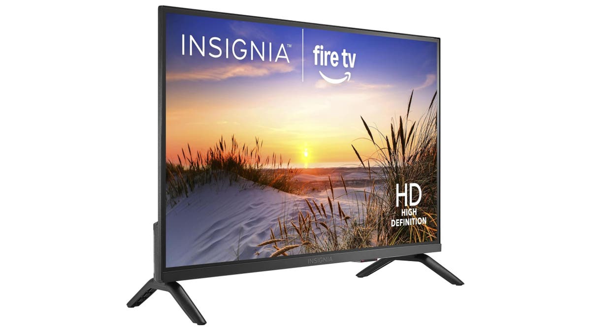 This smaller smart TV has Amazon Fire built in. 