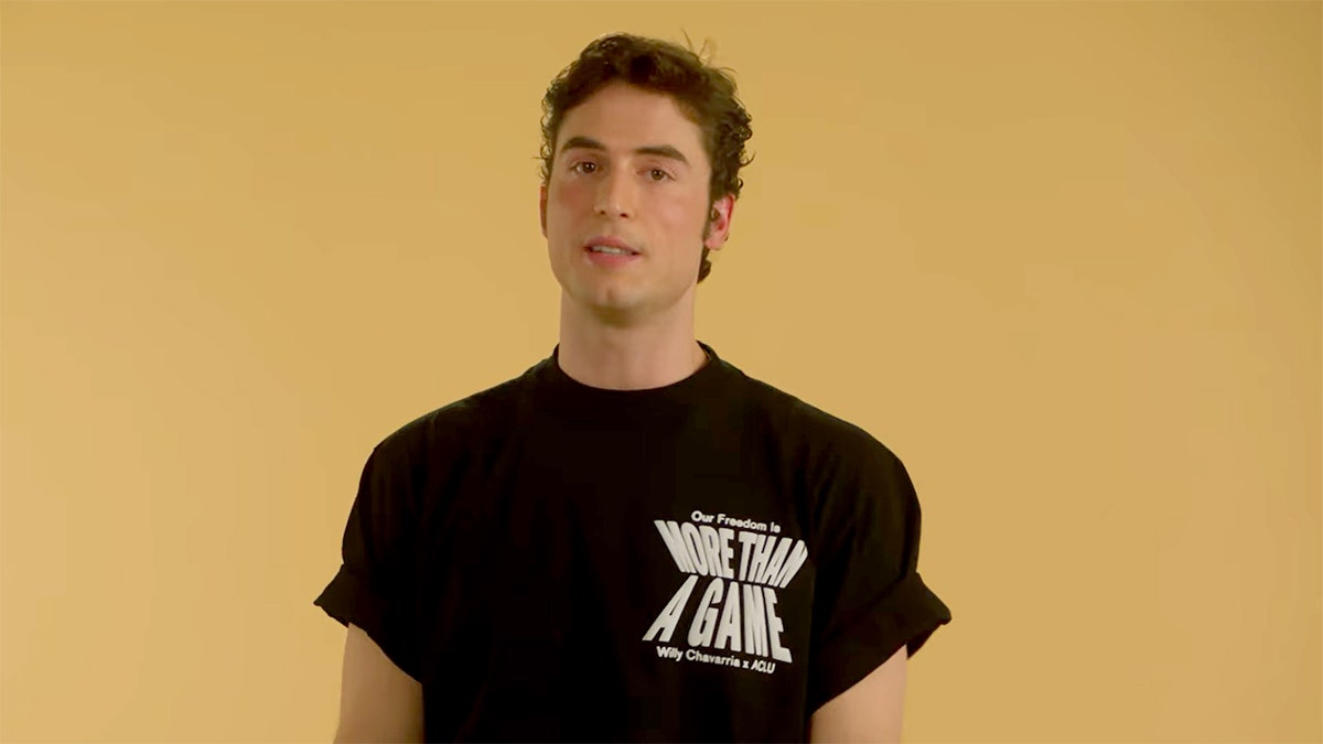 A screenshot from ACLU's "More than a Game" campaign