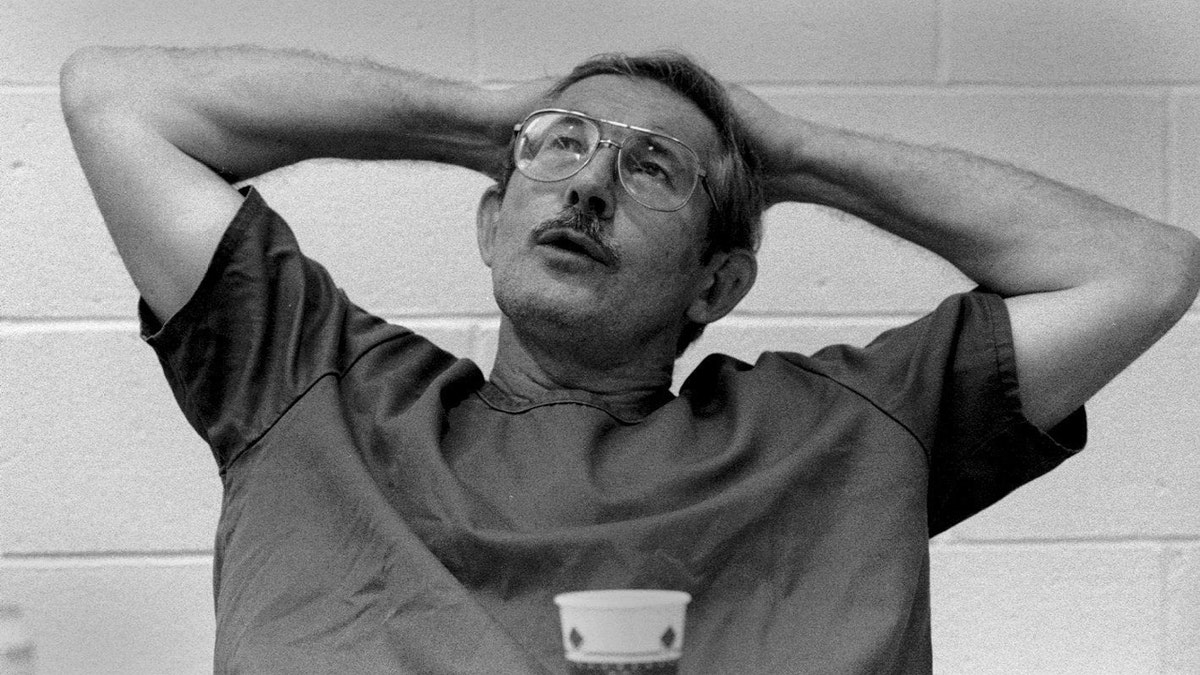 Imprisoned former intelligence officer Aldrich Ames shown in custody at a federal penitentiary.