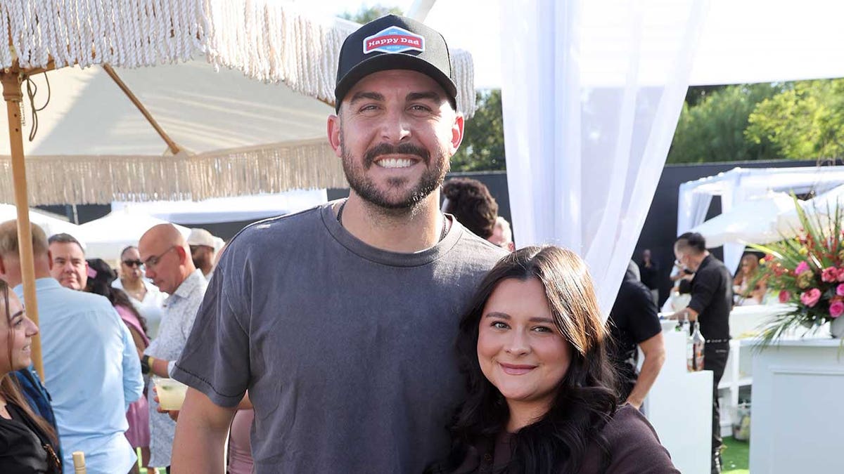 Alex Vesia and Kayla Vasia attend an event