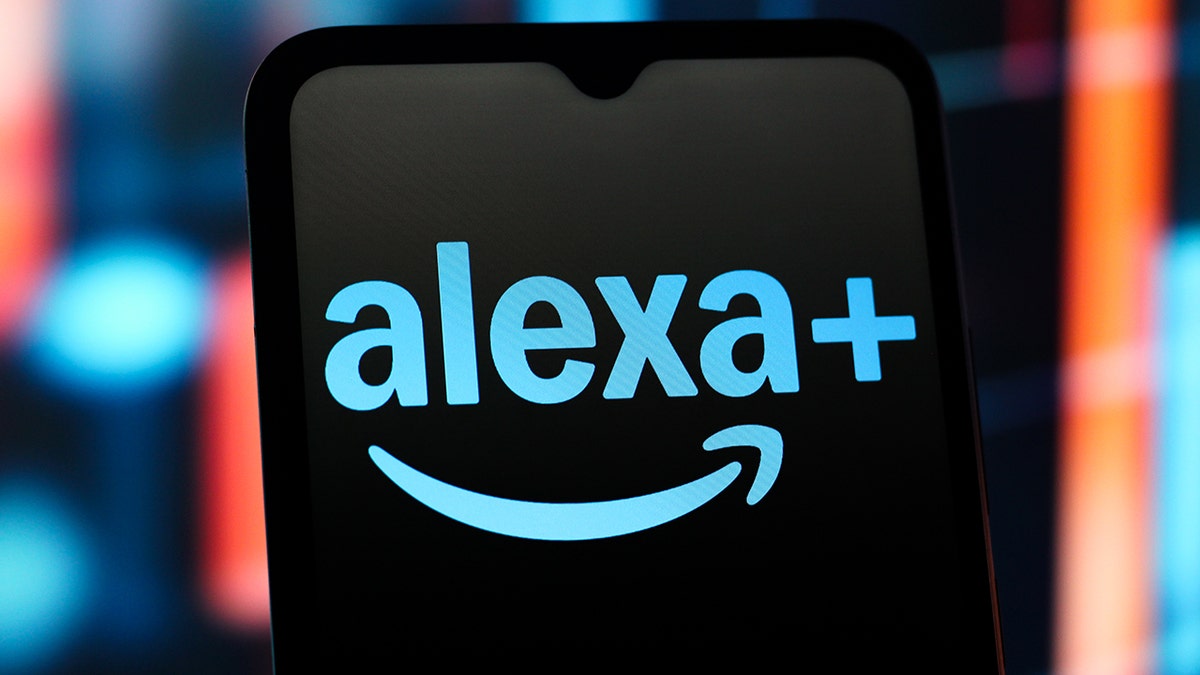 Phone with the Alexa+ logo.