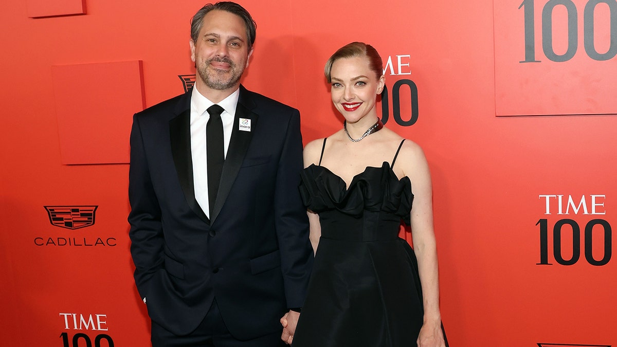 Amanda Seyfried and her husband Thomas Sadoski at the Time 100 Gala in June 2022.