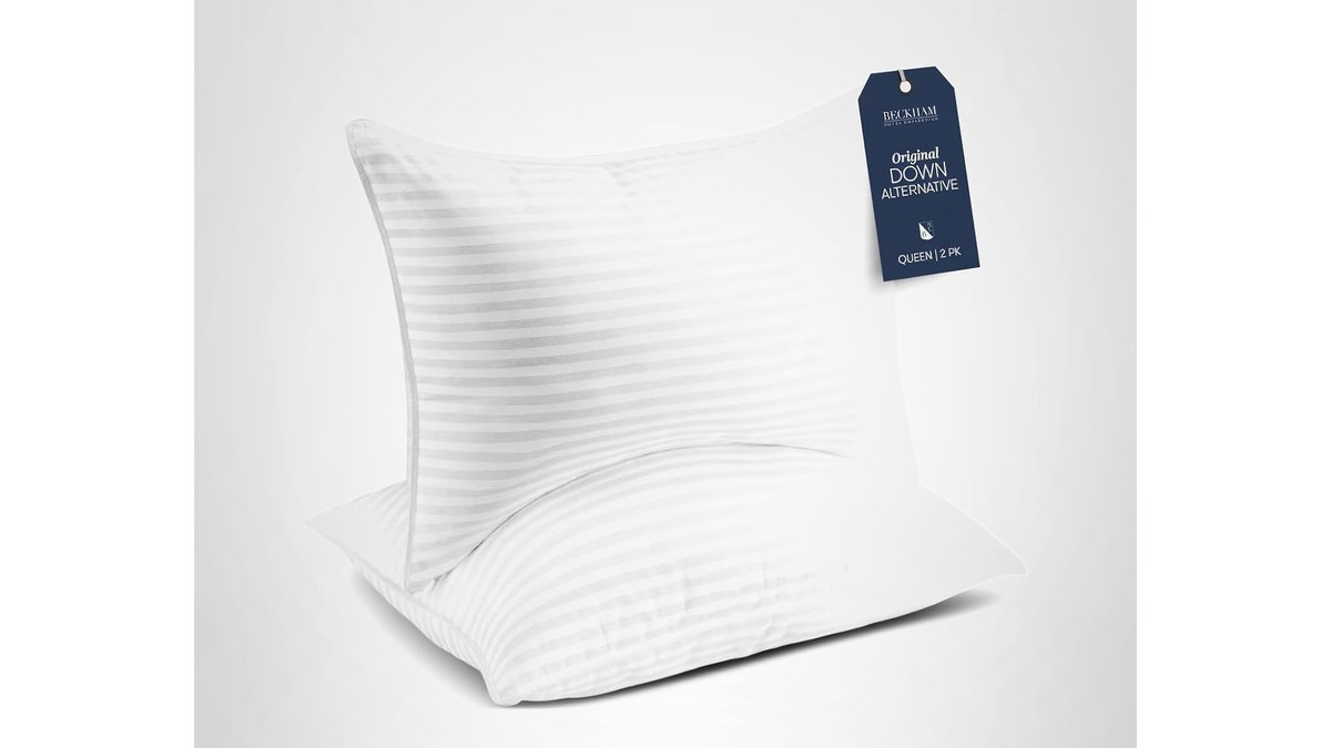 Sink your head into this soft pillow.