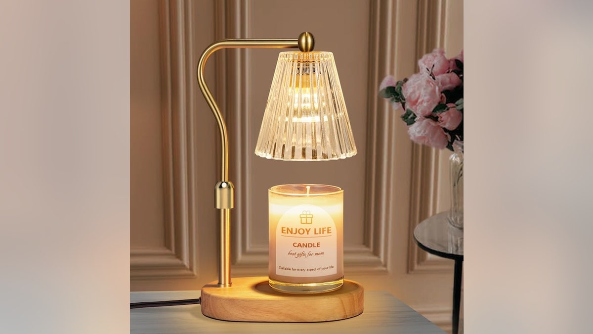 Burn your candles the safer way with a slow-warming lamp.